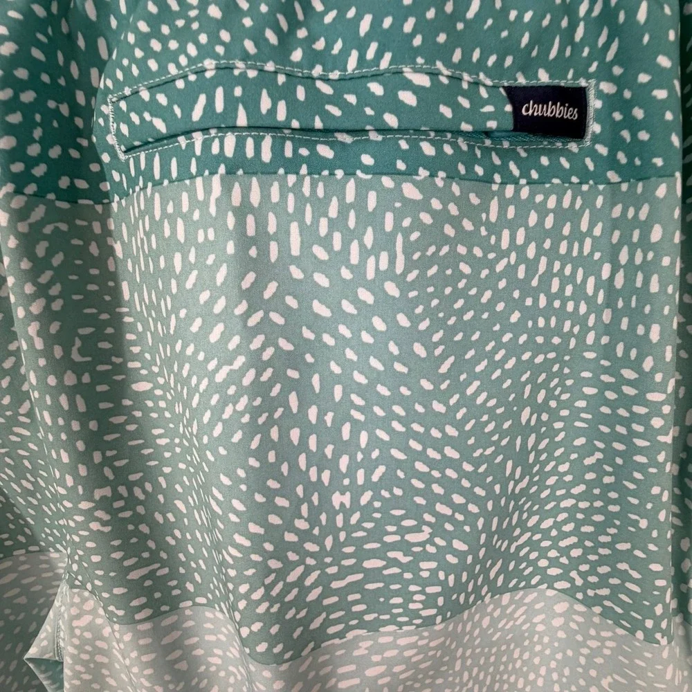 Chubbies The Whale Sharks Swim Trunks Bathing Suit Shorts Men's Size XXL NEW